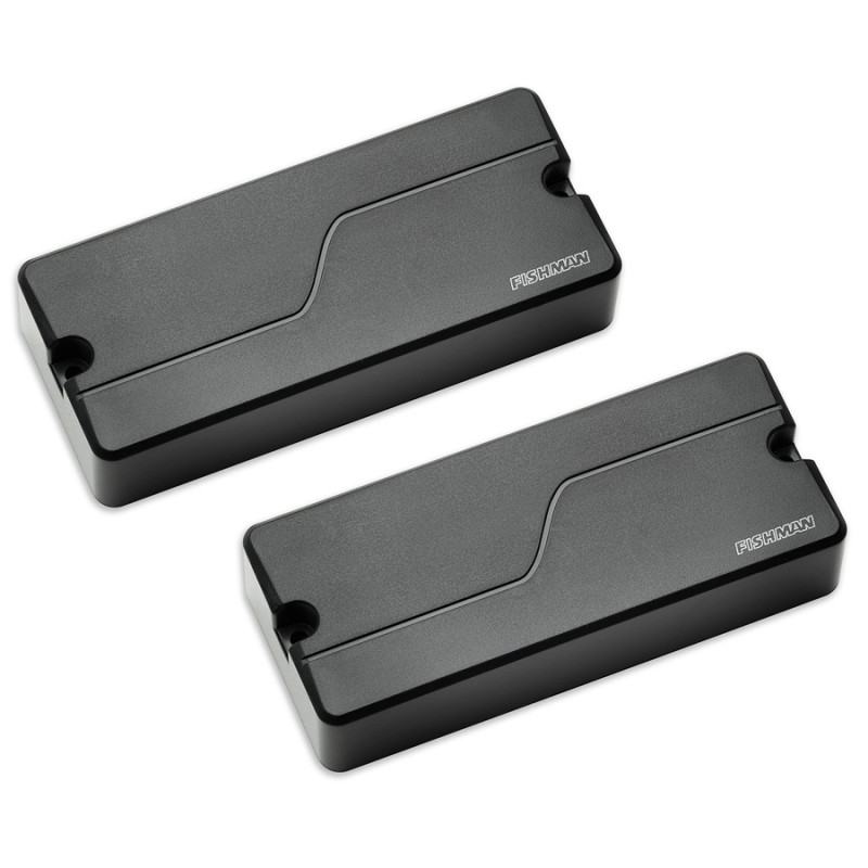 Fluence Bass Soapbar Black Plastic set/2 4 Corde