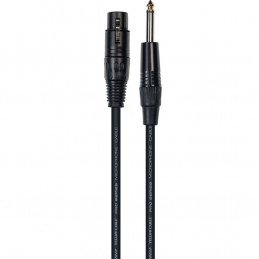 M03J Cavo Microfonico Jack Sbilanciato/XLR Femmina 3 m