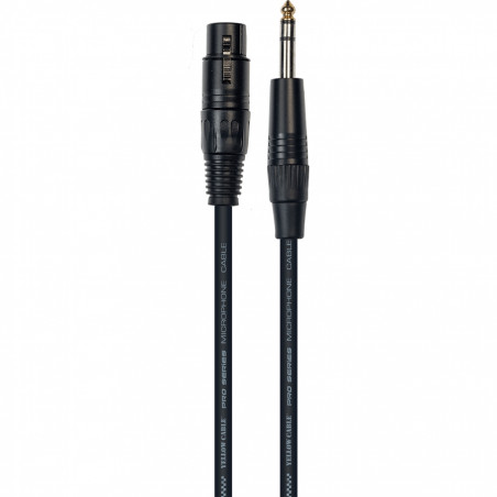 M05J-S Cavo Microfonico Jack TRS/XLR Femmina 5 m