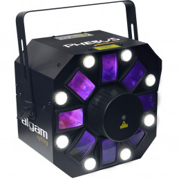 PHEBUS Proiettore LED Multieffetto DMX