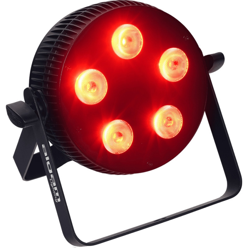 SLIMPAR-510-QUAD Proiettore Par LED 5 x 10W RGBW