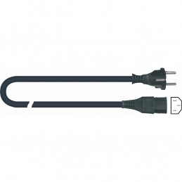 S/1200 EU STND Cavo di alimentazione, presa IEC, 2 metri