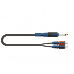 RKSA/160-5 Jack Mono/2 RCA Maschio