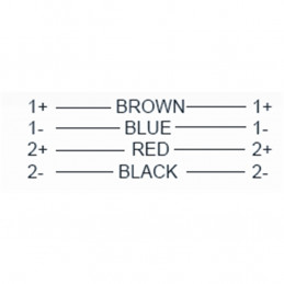 S/346-5PN Cavo di connessione per casse amplificate
