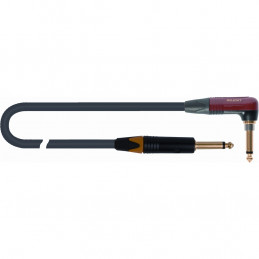 VITAMINA/C-AS5 BK Cavo Made in Italy per Chitarra