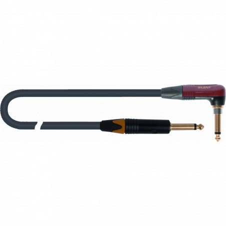 VITAMINA/C-AS5 BK Cavo Made in Italy per Chitarra