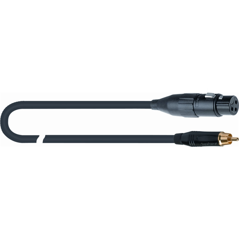 MPB/420-2 BK Cavo XLR Femmina/RCA