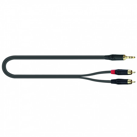 JUST J352RCA 1 - Cavo Adattatore Jack 3,5 Stereo/2 RCA - 1 metro