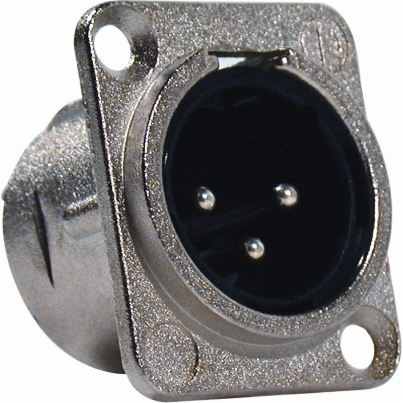 NC/353 XLR 3 poli maschio da pannello Neutrik