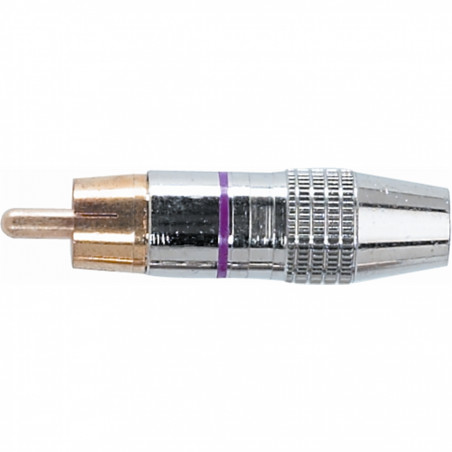 G/251 RE RCA in metallo nikelato con connettore dorato