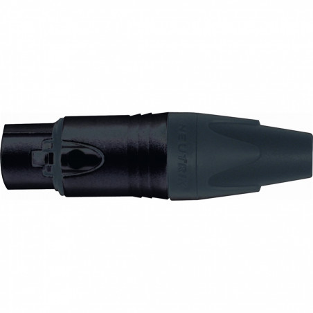 NC/354 BG XLR 3 poli femmina Neutrik nero