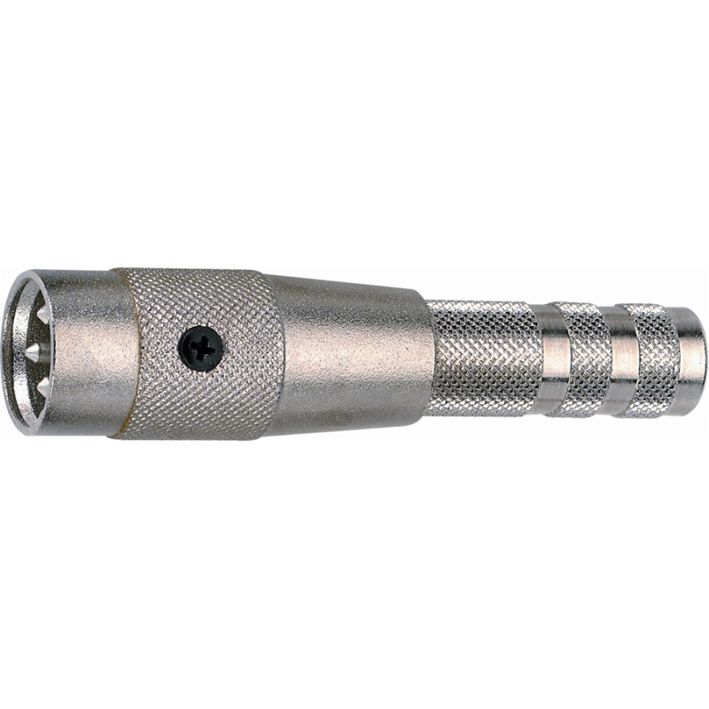 G/117 Adattatore audio Cannon XLR maschio 3 poli/Jack 6.3 mm stereo femmina