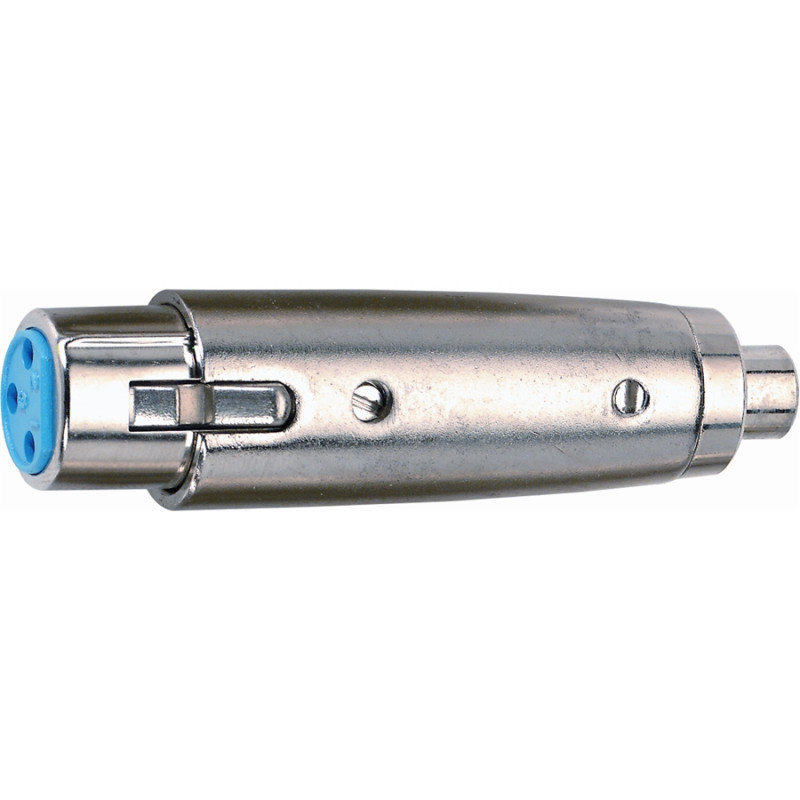 F/286-K Adattatore audio Cannon XLR femmina 3 poli/RCA femmina