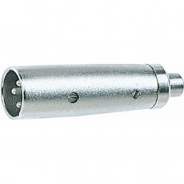 G/284-K Adattatore audio Cannon XLR maschio 3 poli/RCA femmina