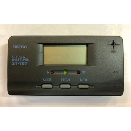 SEIKO ST727 ACCORDATORE PER CHITARRA E BASSO