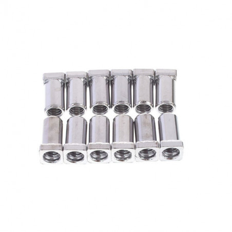 PEARL S-61/12 NOTTOLINO METALLICO FILETTATO PER BLOCCHETTI CF-12 PZ