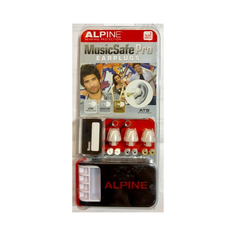 ALPINE MUSIC SAFE PRO EARPLUGS WHITE