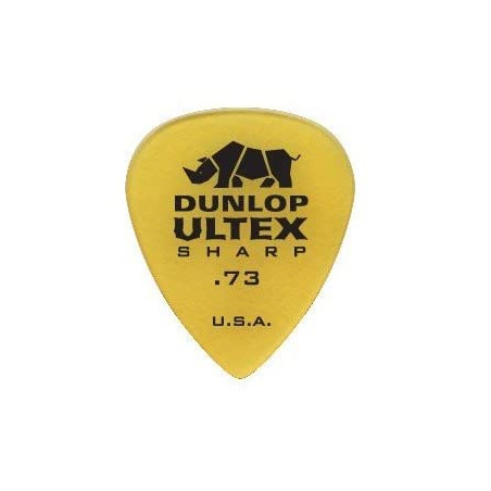 DUNLOP 433R73 ULTEX SHARP PLETTRO YELLOW 0,73MM