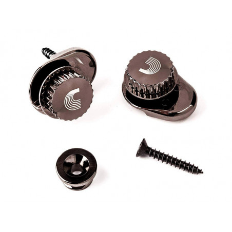 PLANET WAVES PW-SLS-01 UNIVERSAL STRAP LOCK SYSTEM - BLACK