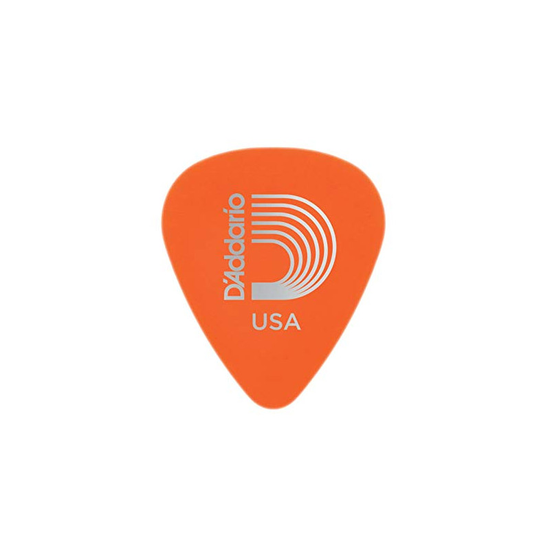 D'ADDARIO 1DOR2 DURALIN PLETTRO ORANGE 0,60 MM LIGHT