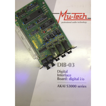 MU-TECH DIB-03 DIGITAL INTERFACE BOARD - AKAI S3000