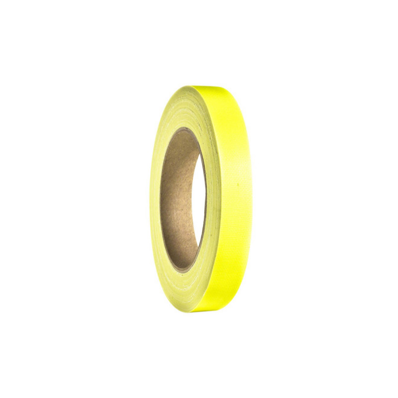 ADAM HALL NASTRO ADESIVO GAFFER GIALLO NEON 19MM X 25MT