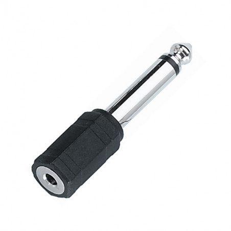 MB AT155 ADATTATORE JACK MONO FEMMINA DA 3,5 MM / JACK MONO FEMMINA DA 6,3 MM