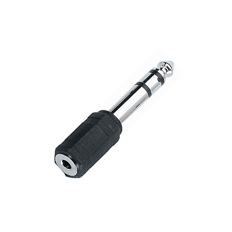 MB AT165 ADATTATORE JACK STEREO FEMMINA DA 3,5 MM / JACK STEREO MASCHIO DA 6,3 MM