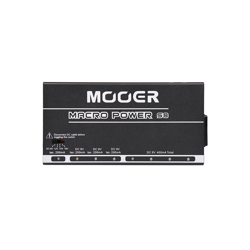 MOOER MACRO POWER S8 ALIMENTATORE