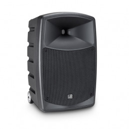 LD SYSTEMS ROADBUDDY 10HHD2B6 BATTERY POWERED BLUETOOTH SPEAKER WITH MIXER AND 2 WIRELESS MICROPHONES