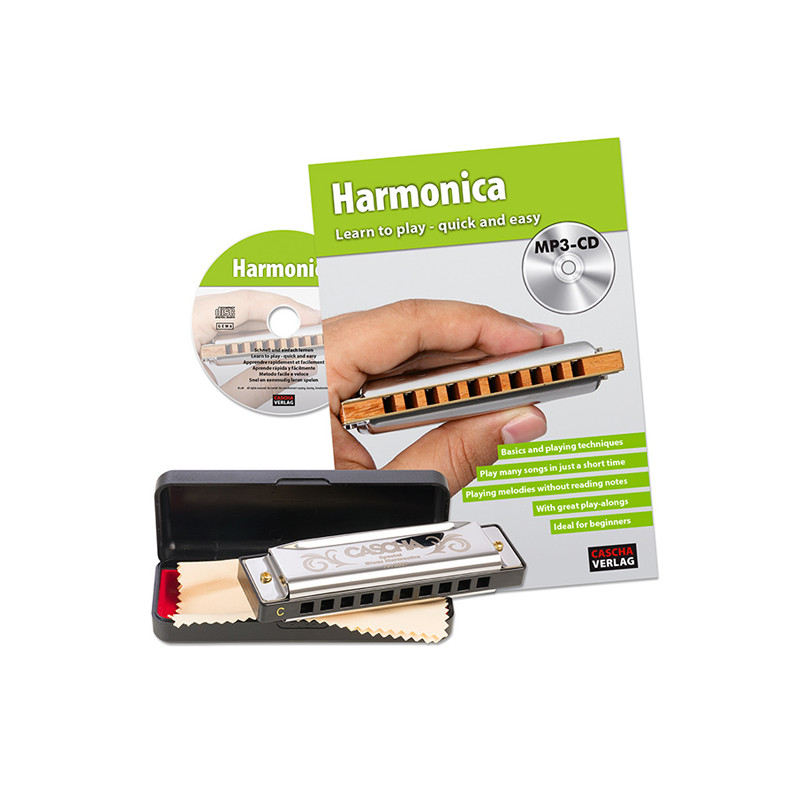 CASCHA HH1620IT SPECIAL BLUES HARMONICA SET