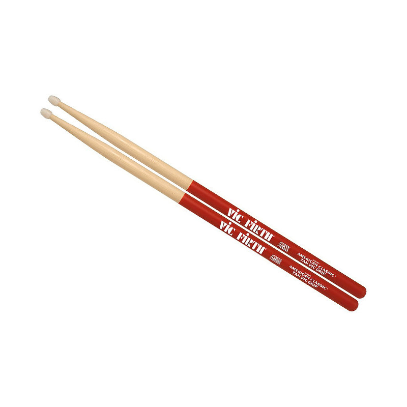 VIC FIRTH ACL-7A VIC GRIP COPPIA BACCHETTE HICKORY