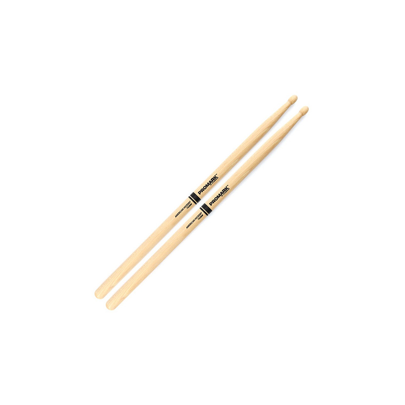 PRO MARK TX2BW HICKORY 2B WOOD TIP DRUMSTICK