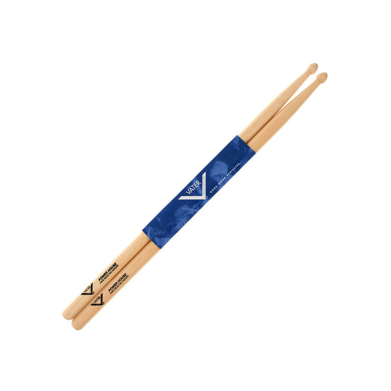 VATER POWERHOUSE BACCHETTE AMERICAN HICKORY PUNTA LEGNO