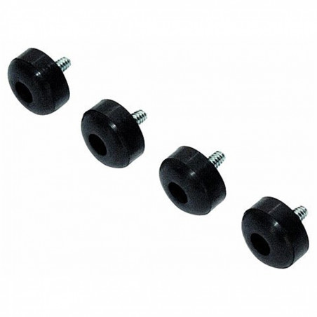 ECB151 4 Rub Feet con viti, Set/4