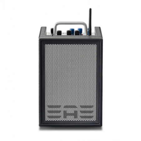 ELITE ACOUSTICS A1-4-CFB COMPACT PORTABLE RECHARGEABLE MINI-PA SPEAKER WITH BLUETOOTH®