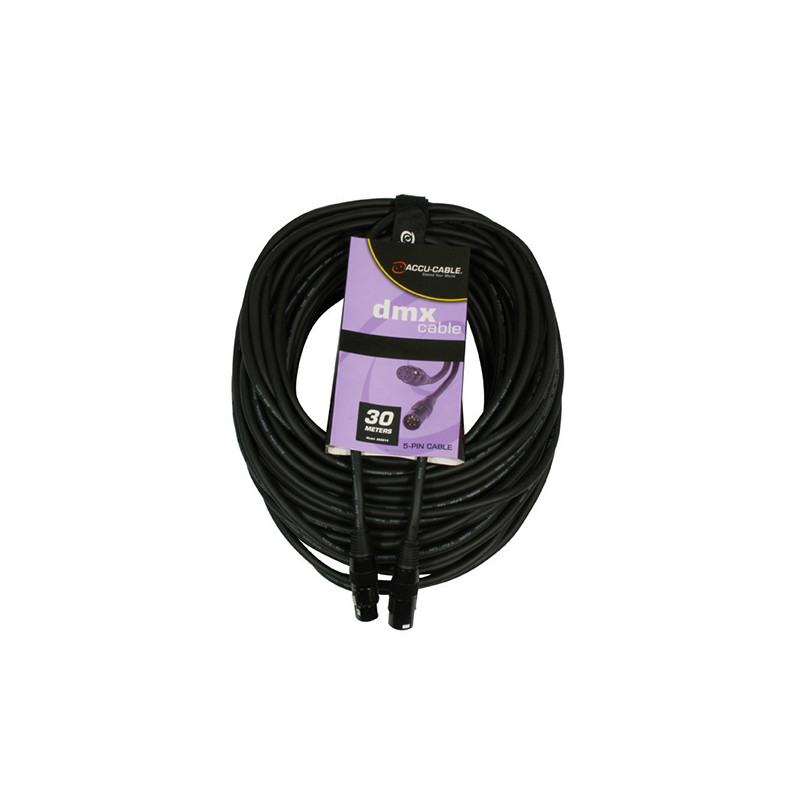 ACCU-CABLE ACDMX530 CABLE DMX  XLRM 5P / XLRF 5P  30M