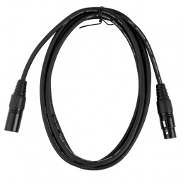 CASCHA HH2087 MICROPHONE CABLE XLR MALE / XLR FEMALE 3M