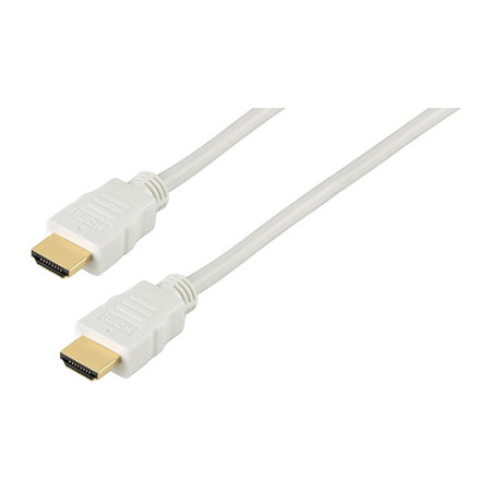 MONACOR HDMC-300/WS CAVO HDMI BIANCO 3 MT