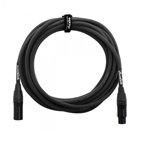 ORANGE CAVO MICROFONO XLR MASCHIO 3P / XLR FEMMINA 3P BLACK 6M