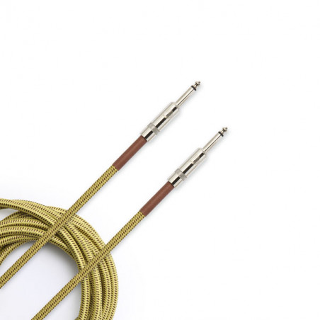 PLANET WAVES PW-BG-20 BRAIDED INSTRUMENT CABLE 6M TWEED