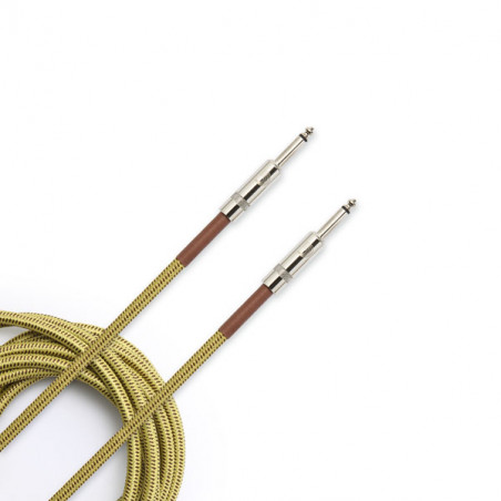 PLANET WAVES PW-BG-20 BRAIDED INSTRUMENT CABLE 6M TWEED