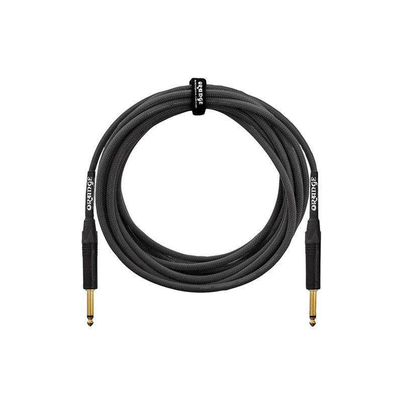 ORANGE CAVO STRUMENTALE JACK 6.3 MONO / JACK 6.3 MONO BLACK 6M