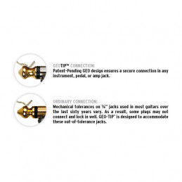 PLANET WAVES AMSG-20 AMERICAN STAGE INSTRUMENT CABLES JACK/JACK  6M