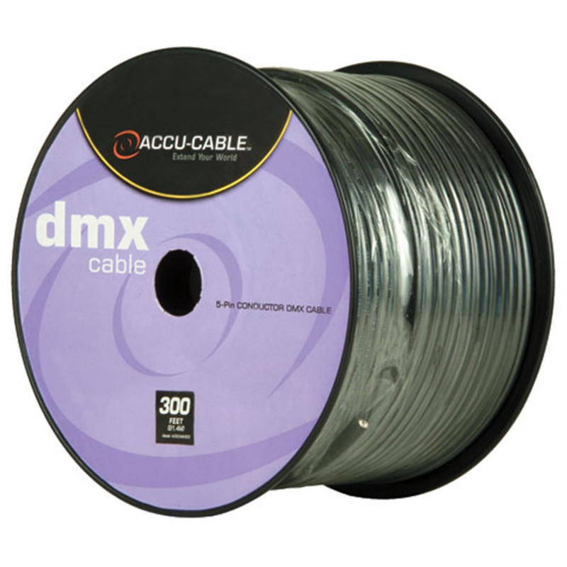 ACCU-CABLE CAVO A METRO DMX 5 POLI