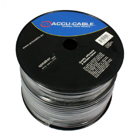 ACCU-CABLE AC-SC2-2,5 / 100R-B SPEAKER CABLE 2X2,5MM