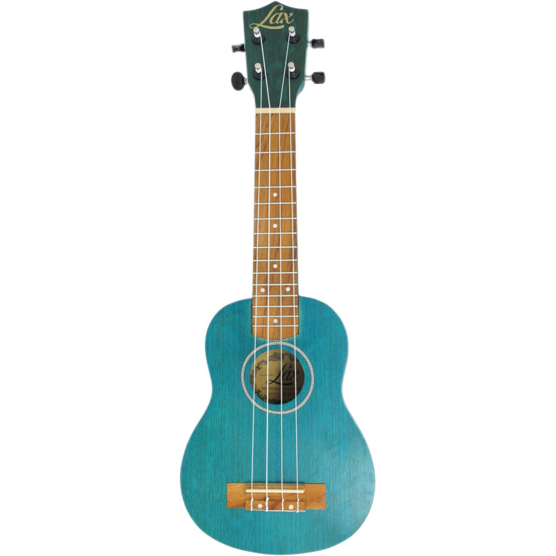 LAX UK21TBL UKULELE SOPRANO TRASPARENT BLUE