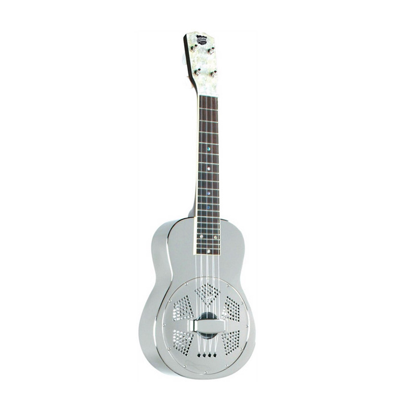 LAX RU998 UKULELE METALLO CON ASTUCCIO