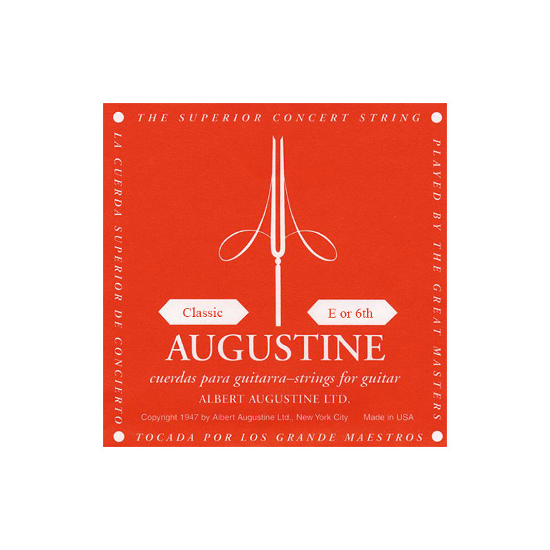 AUGUSTINE RED LABEL PER CHITARRA CLASSICA MI (SESTA)
