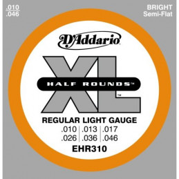 D'ADDARIO EHR 310 - HALF ROUND - REGULAR LIGHT GAUGE